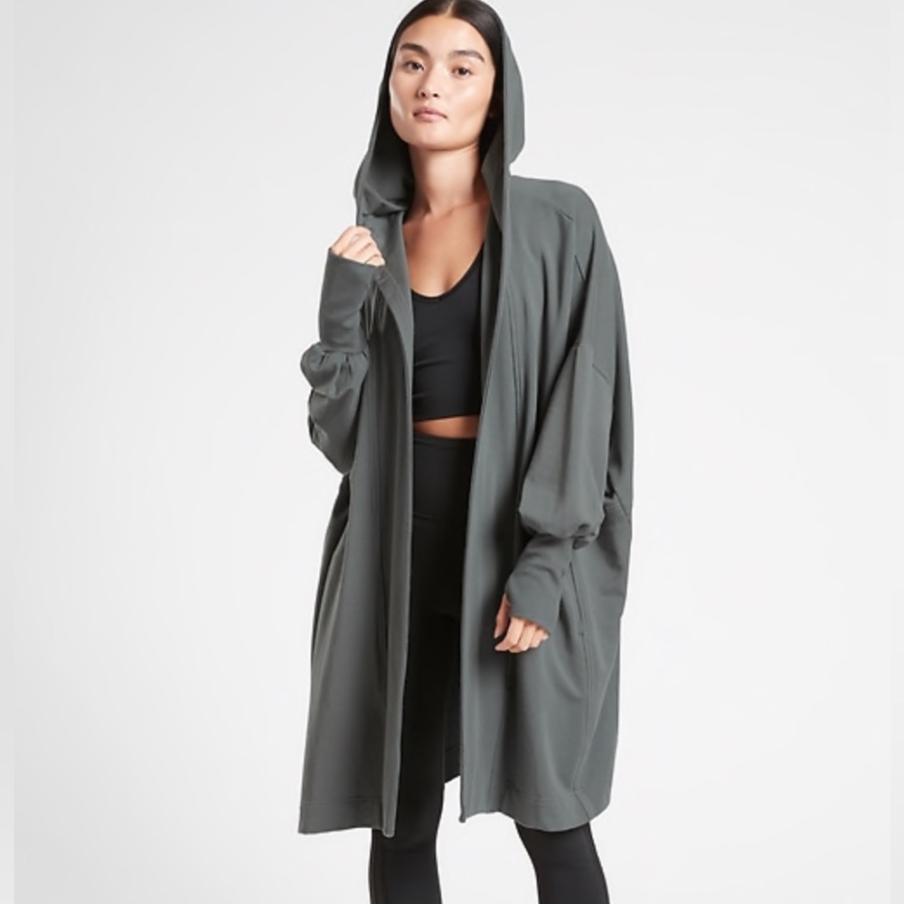 Athleta Charcoal Mantra Wrap